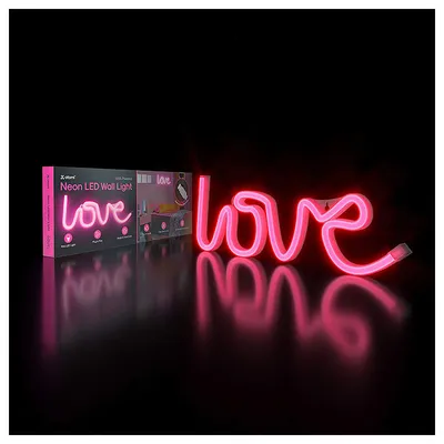 Atomi Smart Neon LED Light I Decorative Wall Art - Pink Love