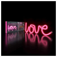 Pink Love Atomi Smart Neon LED Light Decorative Wall Art