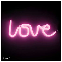 Pink Love Atomi Smart Neon LED Light Decorative Wall Art