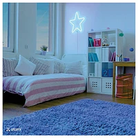 Blue Star Atomi Smart Neon LED Light Decorative Wall Art