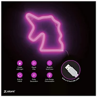 Atomi Smart Neon LED Light I Decorative Wall – Purple Unicorn