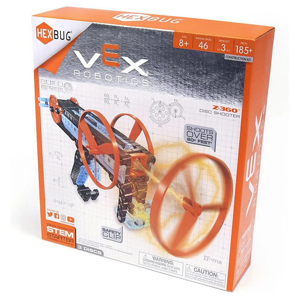 HEXBUG VEX Robotics Z-360 – Ripcord Disc Launcher