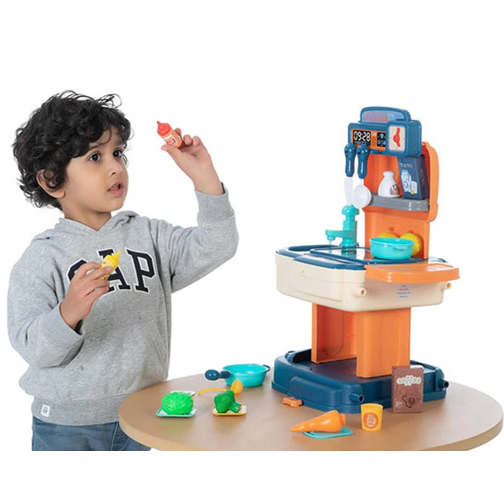 Kitchen Chef Playset with Portable Backpack