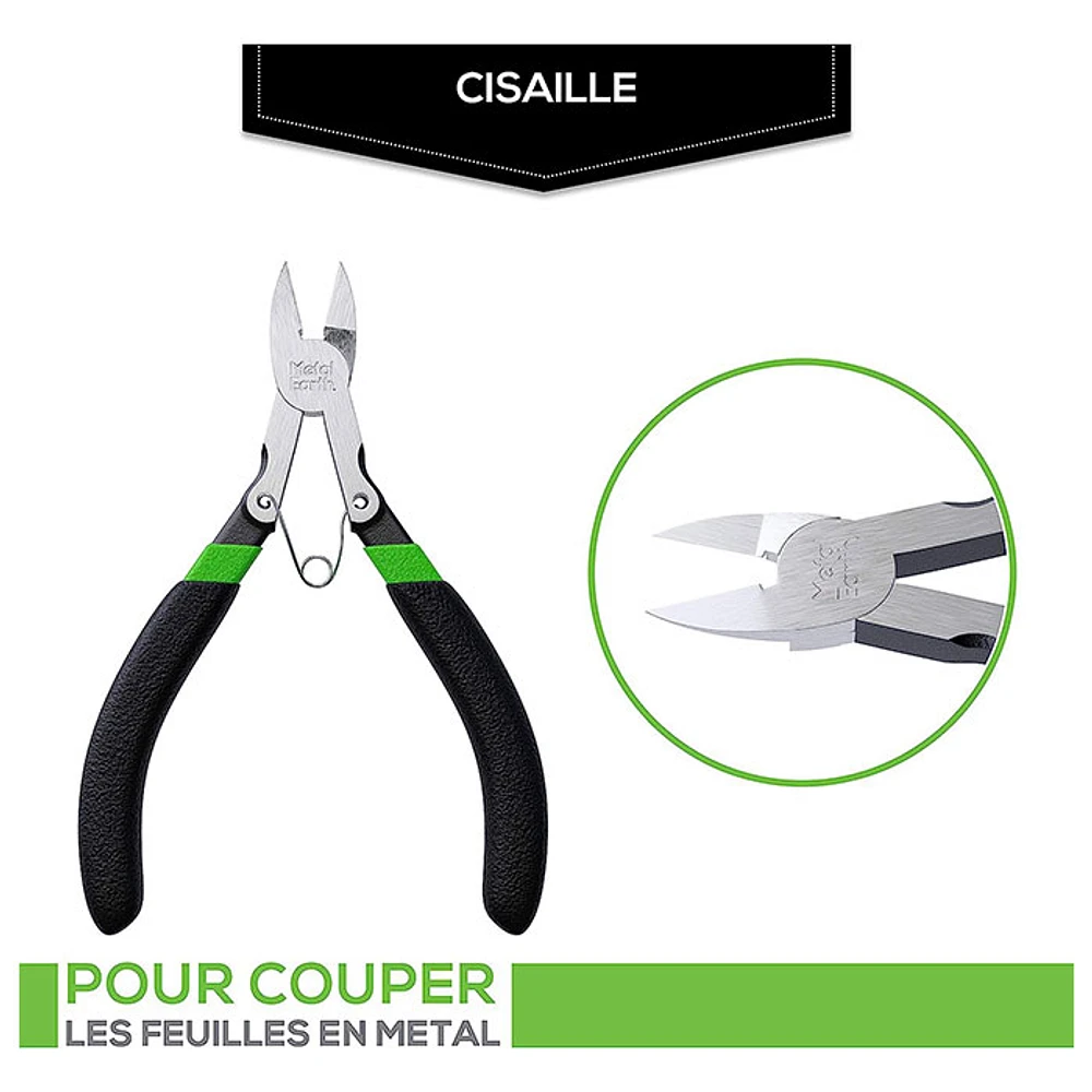 Metal Earth Enhanced Design 2-Piece Tool Kit – Clippers – Needle Nose Pliers