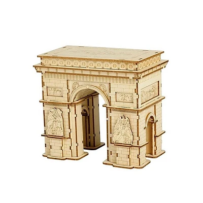 Robotime Rolife Arc de Triomphe DIY Wood Art Craft Kits 3D Wooden Puzzle