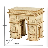 Robotime Rolife Arc de Triomphe DIY Wood Art Craft Kits 3D Wooden Puzzle