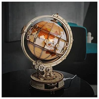 Luminous Globe 3D Wooden Puzzle