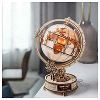 Luminous Globe 3D Wooden Puzzle