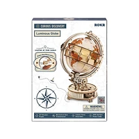 Luminous Globe 3D Wooden Puzzle