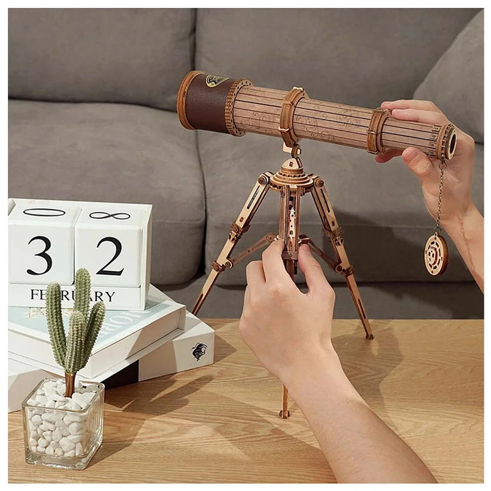 Monocular Telescope 3D Wooden Puzzle