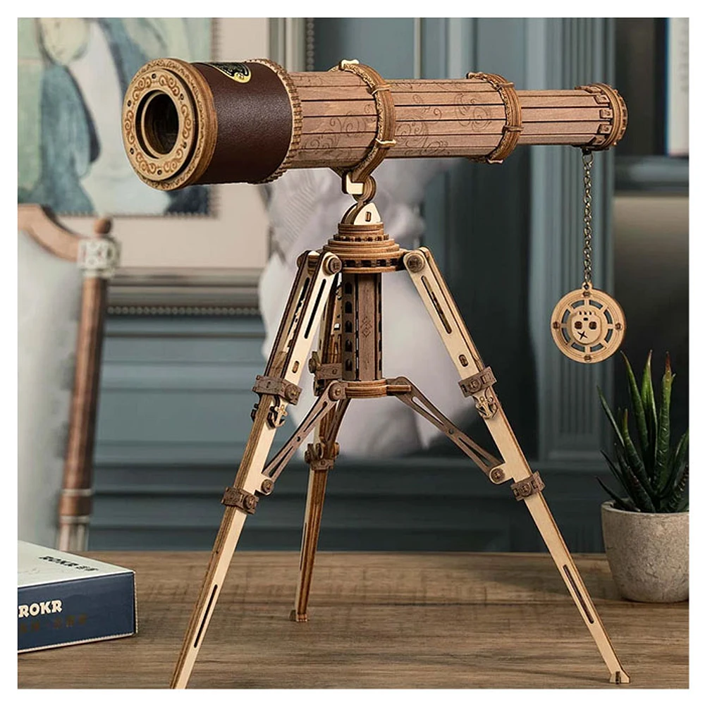 Monocular Telescope 3D Wooden Puzzle