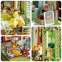 Flowery Sweets & Teas DIY Miniature Dollhouse Kit