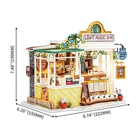 Light Music Bar DIY Miniature House – 149 Pieces