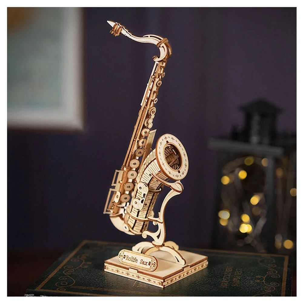 Saxophone 3D Wooden Puzzle