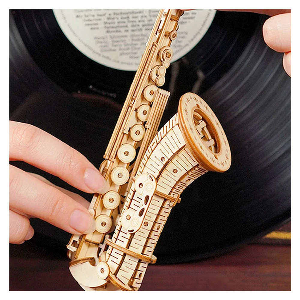 Saxophone 3D Wooden Puzzle