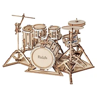 Drum Kit 3D Wooden Puzzle