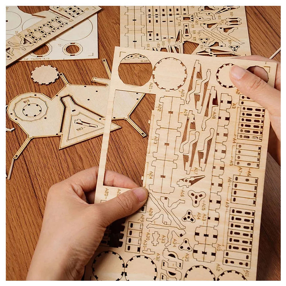 Drum Kit 3D Wooden Puzzle