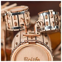 Drum Kit 3D Wooden Puzzle