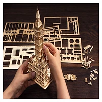 Big Ben With Lights Architecture 3D Wooden Puzzle