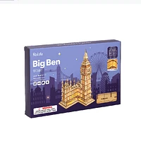 Big Ben With Lights Architecture 3D Wooden Puzzle