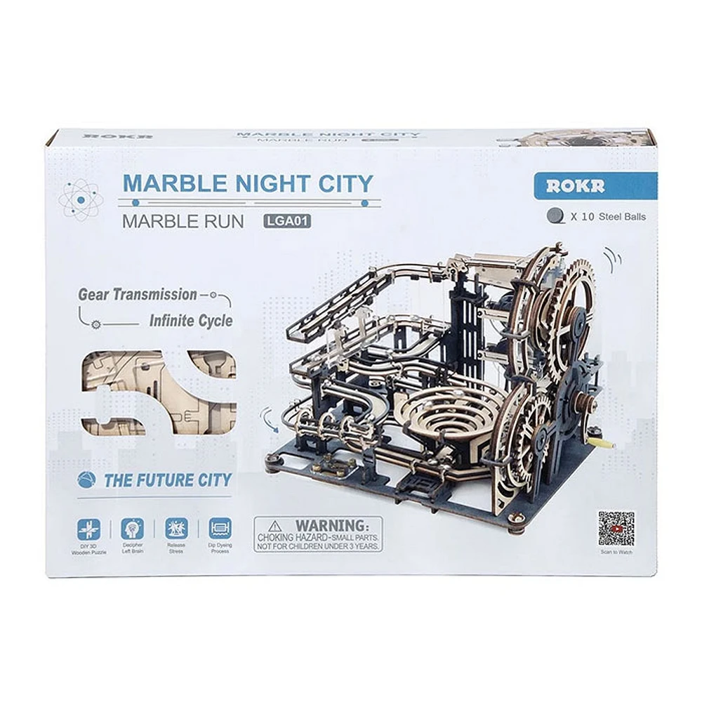 Marble Night City Marble Run