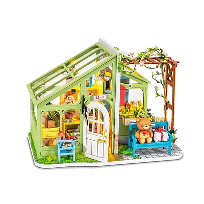 Spring Encounter Flowers DIY Miniature House – 124 Pieces