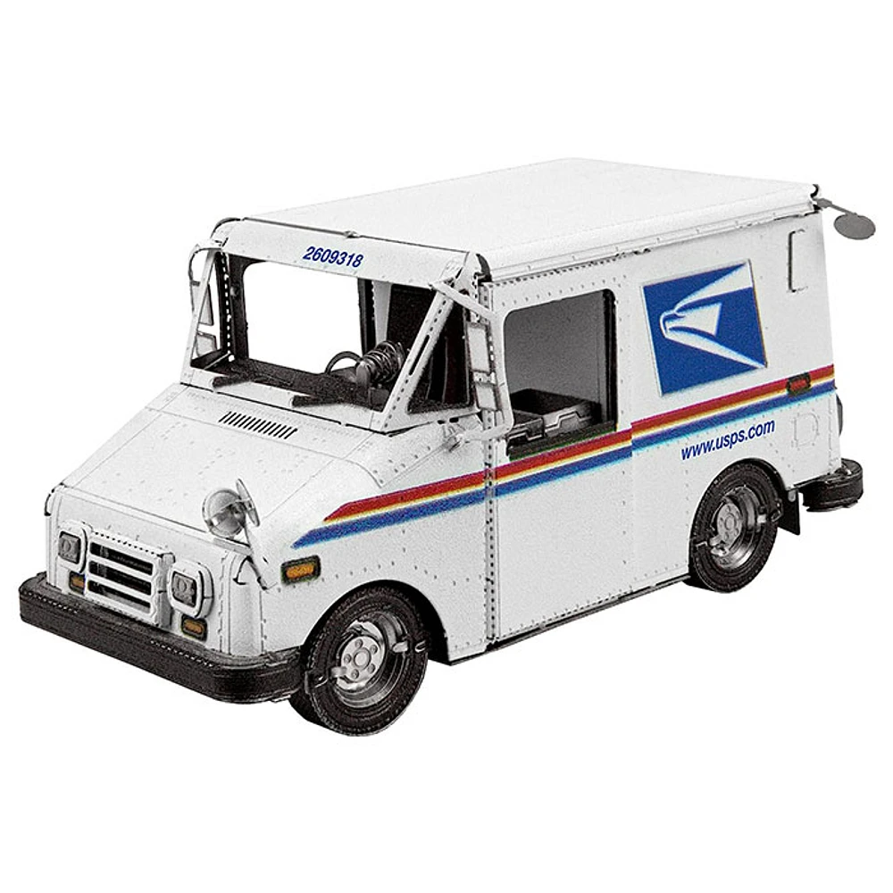 Metal Earth USPS LLV Mail Truck 3D Metal Model Kit