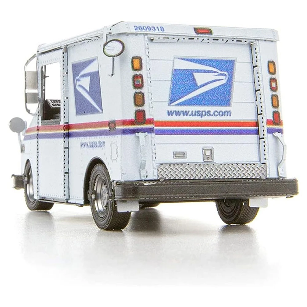 Metal Earth USPS LLV Mail Truck 3D Metal Model Kit