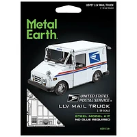 Metal Earth USPS LLV Mail Truck 3D Metal Model Kit