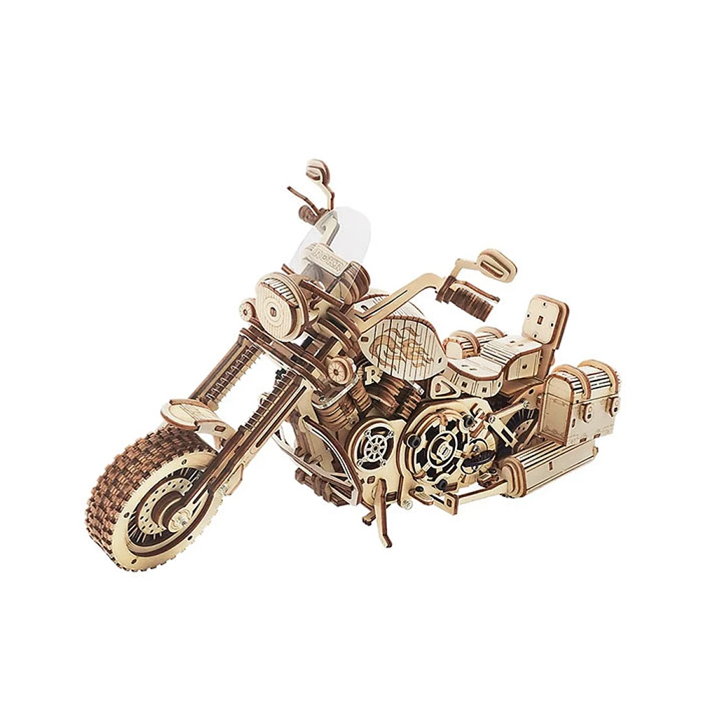 ROKR Cruiser Motorcycle 3D Wooden Puzzle – 420 pcs