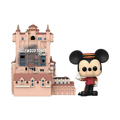 Funko Pop! Town Walt Disney World 50th Anniversary Tower of Terror with Mickey