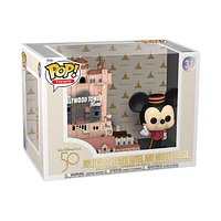 Funko Pop! Town Walt Disney World 50th Anniversary Tower of Terror with Mickey