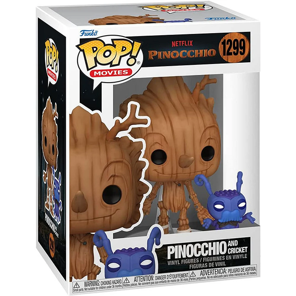 Funko Pop! Buddy Movies Netflix Pinocchio Pinocchio and Cricket