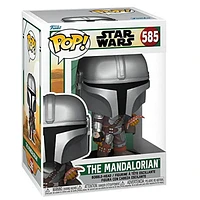 Funko Pop! Star Wars The Book of Boba Fett The Mandalorian with Pouch