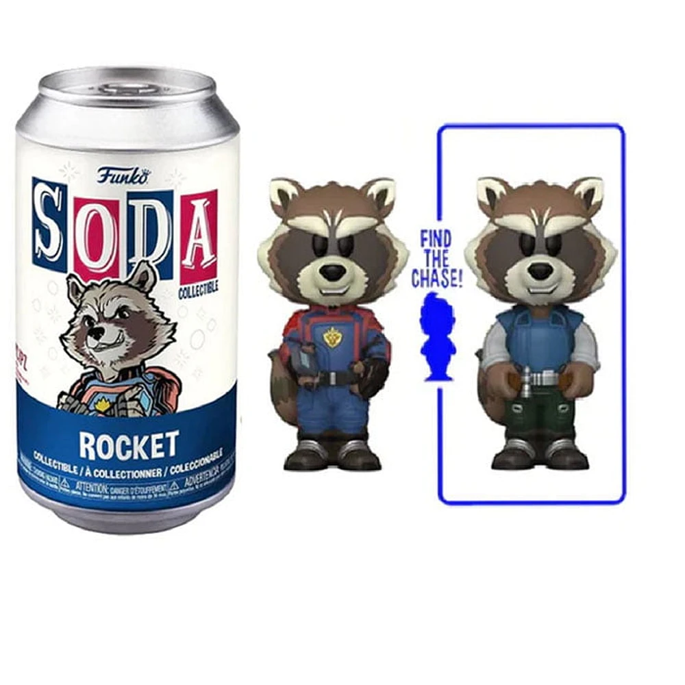 Funko  Soda Guardians of The Galaxy Volume 3 Rocket (Styles May Vary)