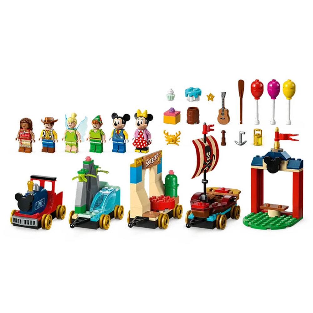 LEGO Disney 100 Celebration Train Building Toy – 200 PCS