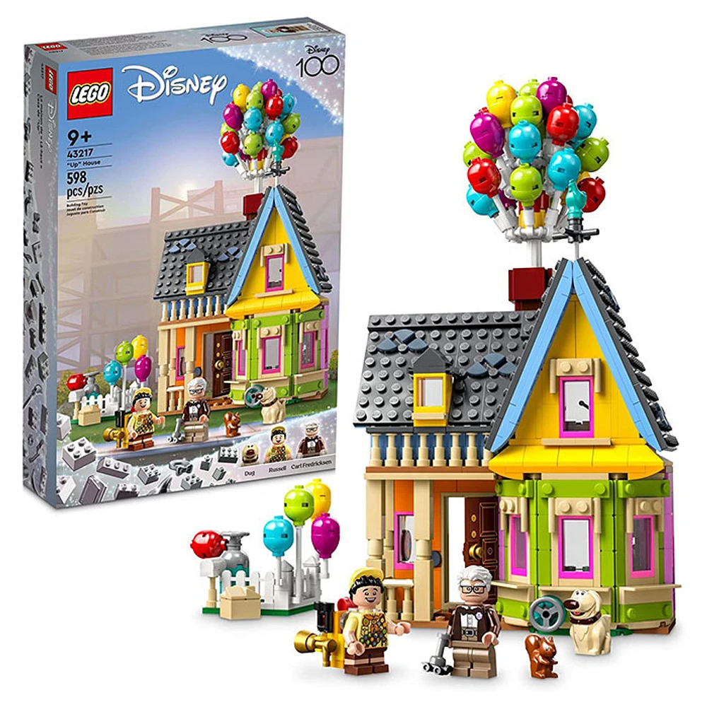 LEGO Disney and Pixar Up House Disney 100 Celebration Building Toy Set – 598 PCS