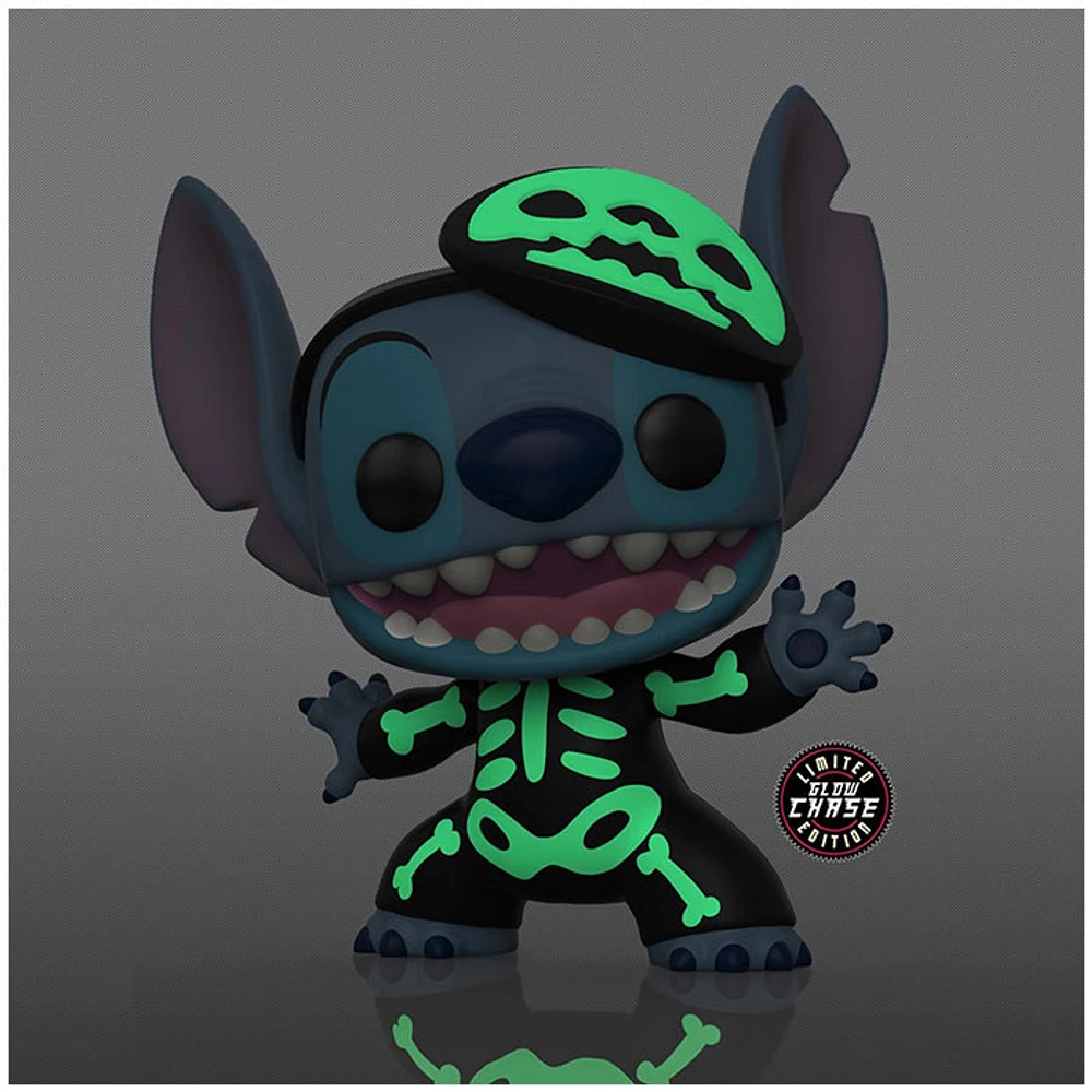 Funko Pop! Lilo & Stitch Skeleton Stitch  Entertainment Earth Exclusive Chase Edition