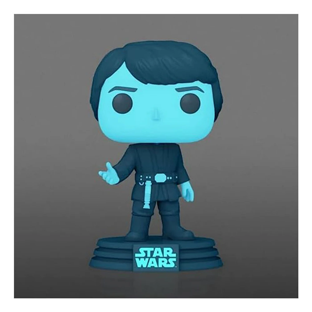 Funko Pop! Star Wars Episode VI Return of The Jedi Holographic Luke Skywalker 40th Anniversary