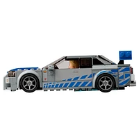 LEGO Speed Champions 2 Fast 2 Furious Nissan Skyline GT-R (R34) Race Car Toy – 319 PCS