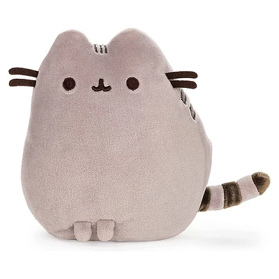 GUND Pusheen The Cat Squisheen 6 Inches Plush, Gray