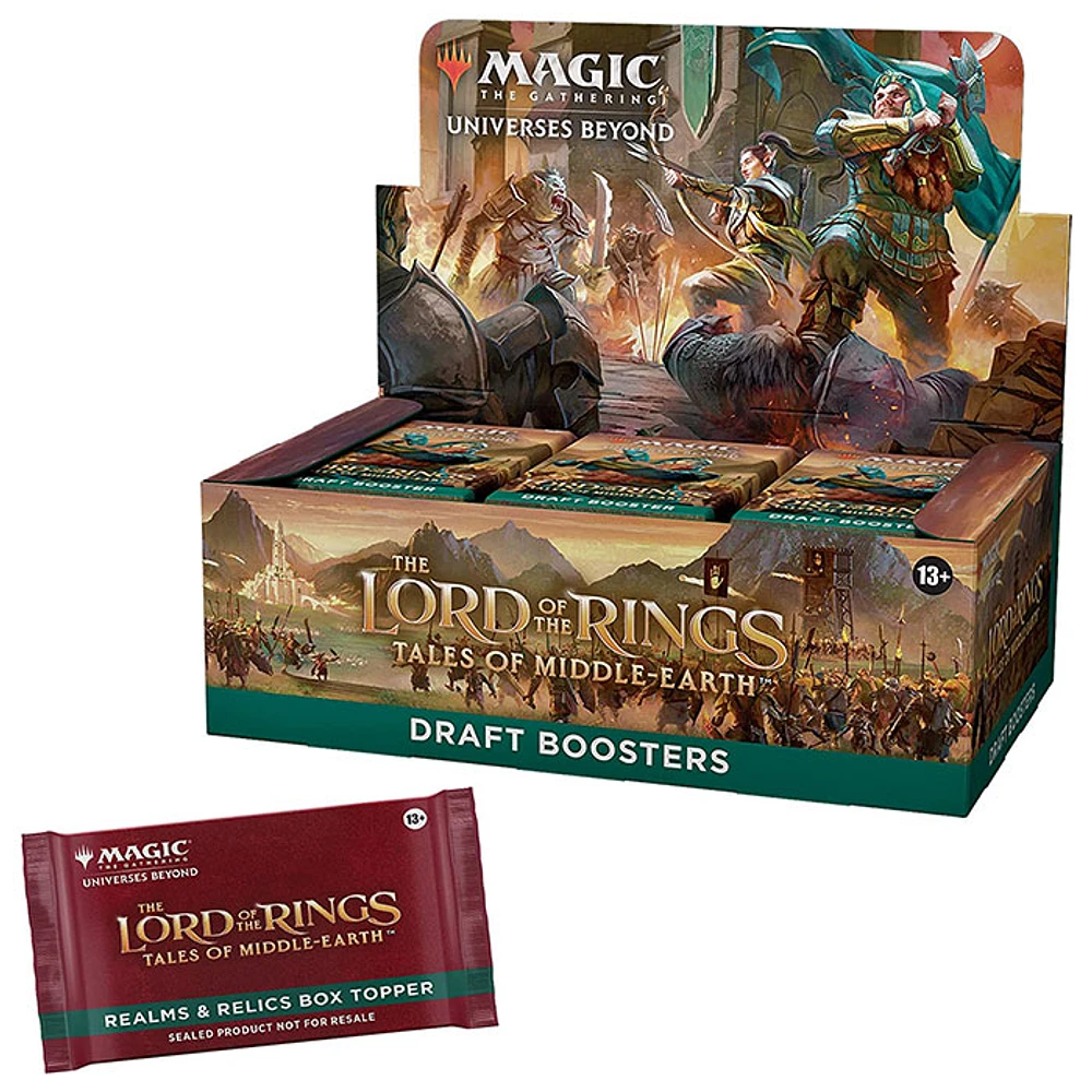 Magic The Gathering TCG: The Lord of The Rings Tales of Middle Earth Draft Booster Pack