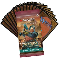 Magic The Gathering TCG: The Lord of The Rings Tales of Middle Earth Draft Booster Pack