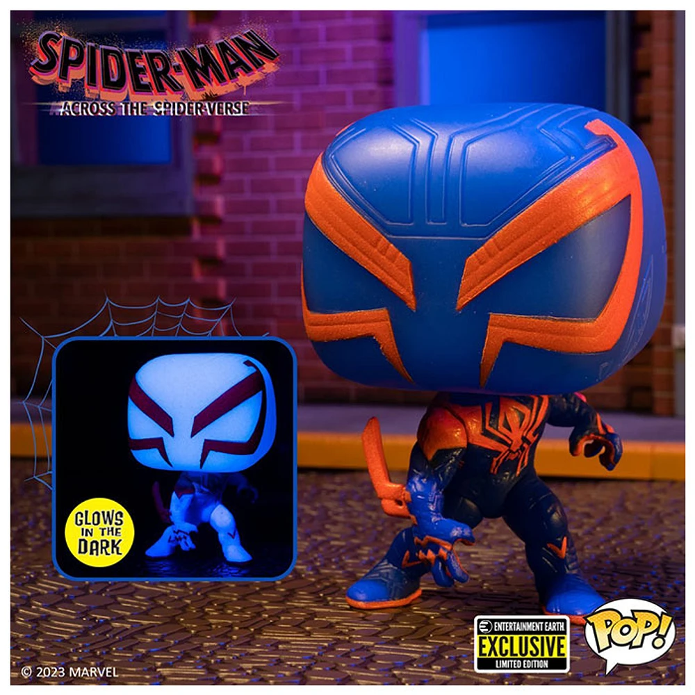 Funko Pop! Spider Man Across the Spider Verse Spider Man 2099 Glow in the Dark