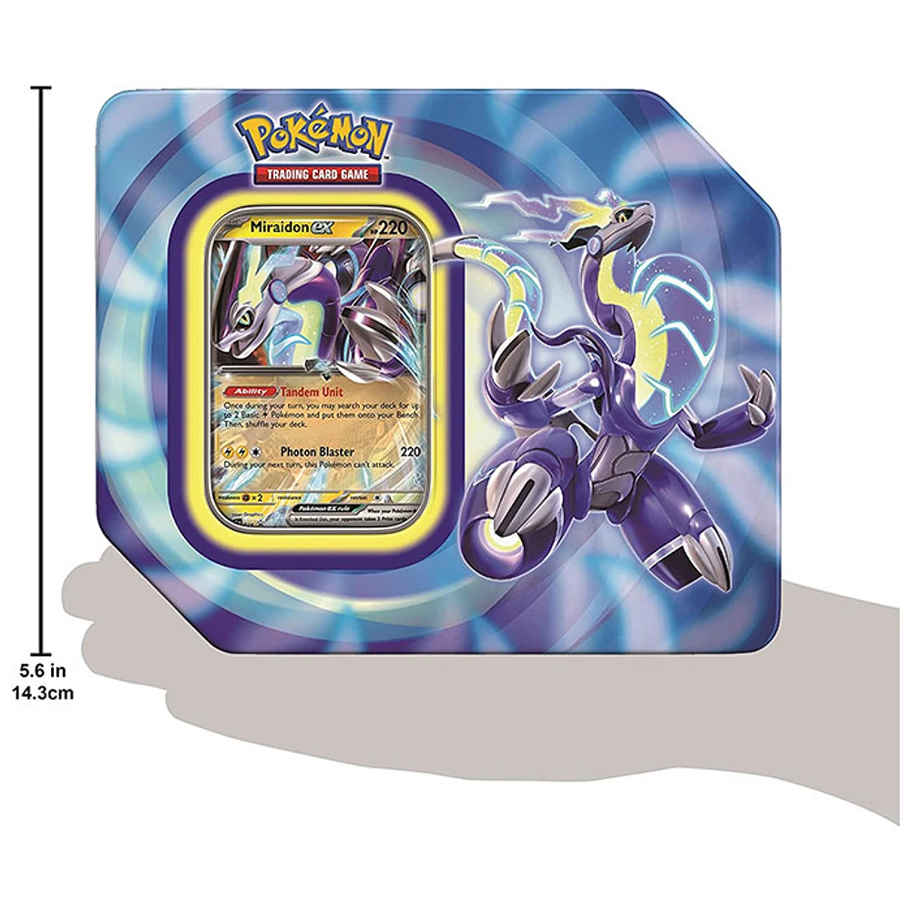 Pokemon TCG: Paldea Legends Tin (Random Pack)