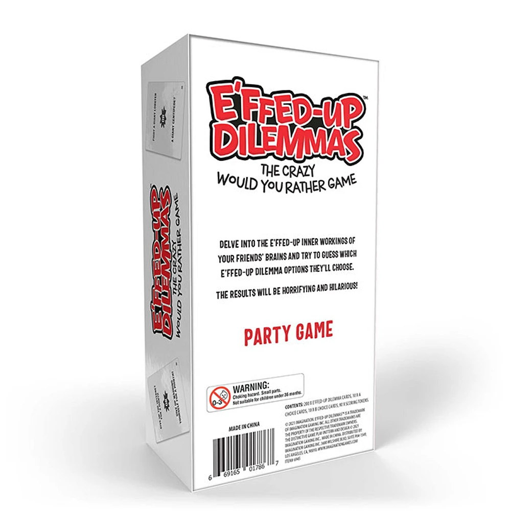 Imagination Games Effed Up Dilemmas Party Card Game