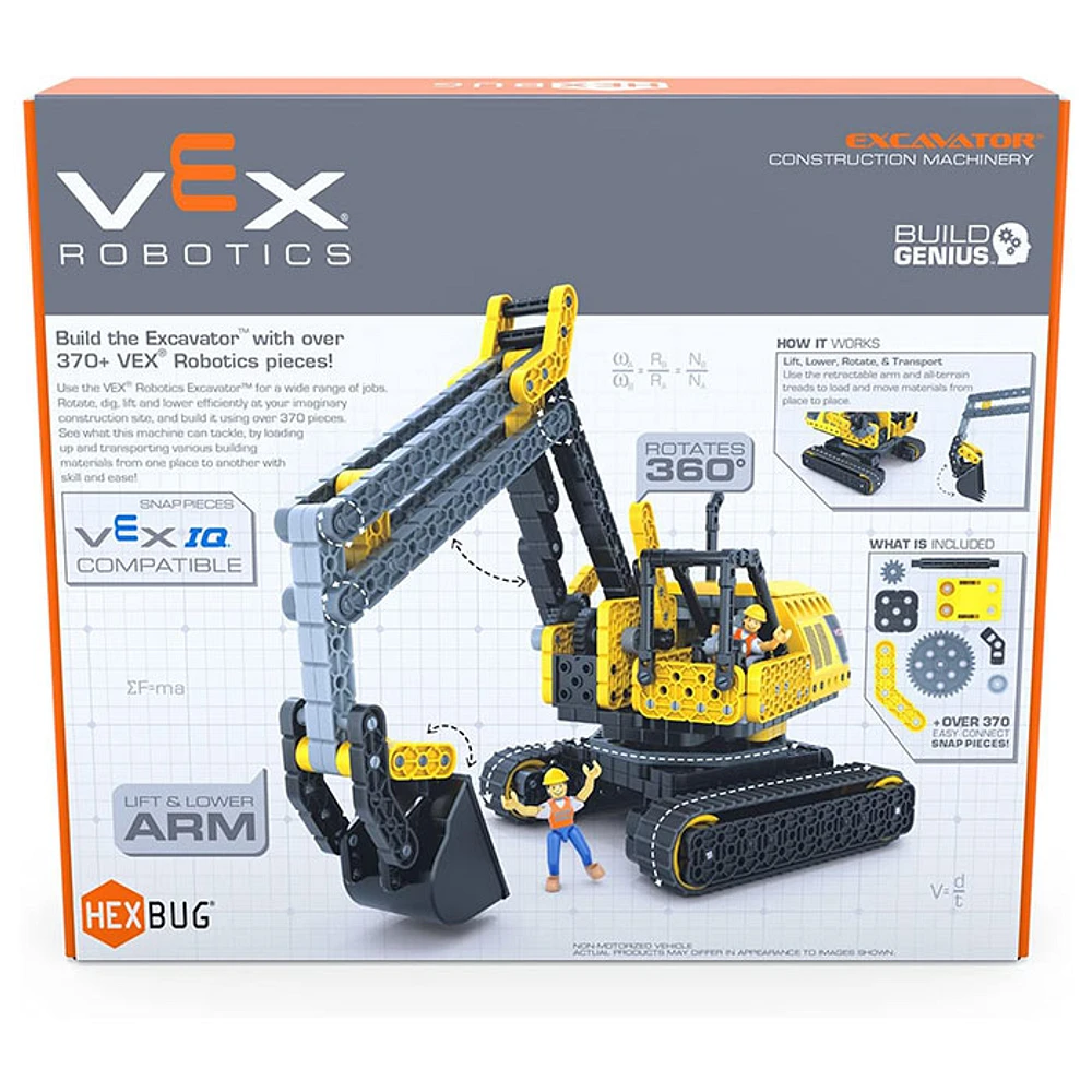 HEXBUG VEX Robotics Excavator, Buildable Construction Toy