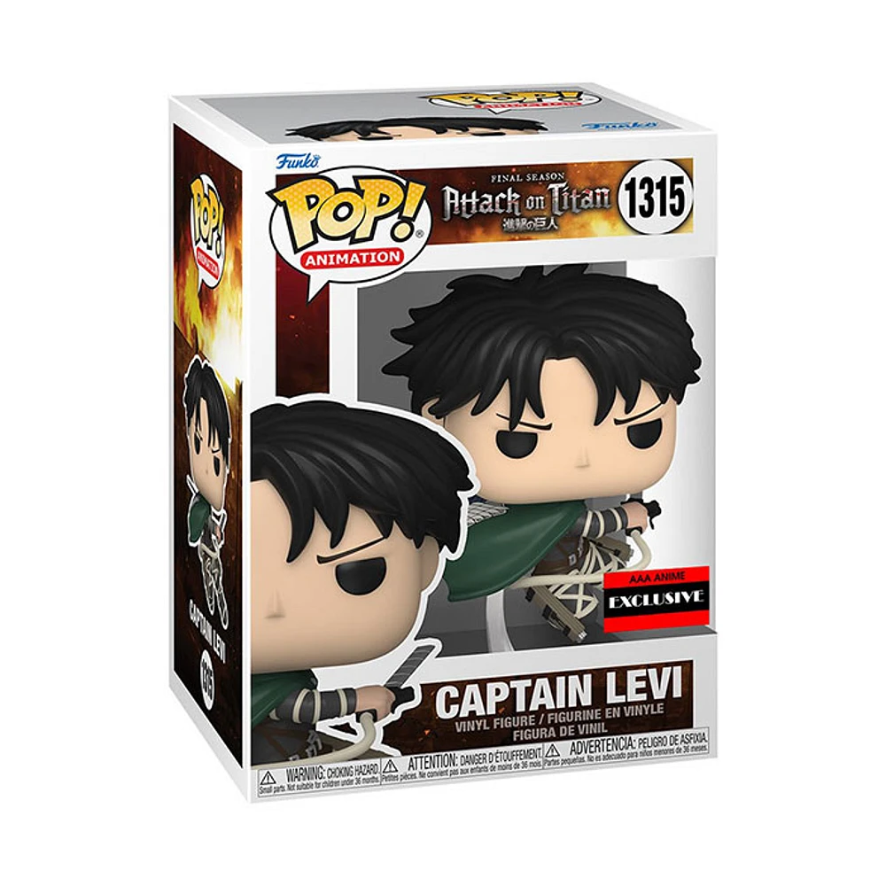 Funko Pop! Attack On Titan Captain Levi Ackerman (Final Season)