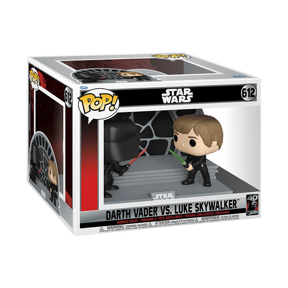 Funko Pop! Moment Darth Vader VS Luke Skywalker Return of the Jedi