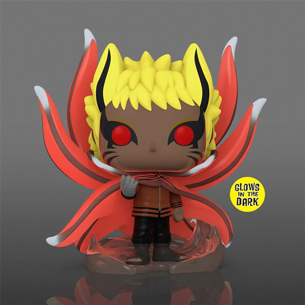 Funko Pop! Boruto Naruto Next Generations Naruto Baryon Mode Glow-in-the-Dark Super 6-Inch